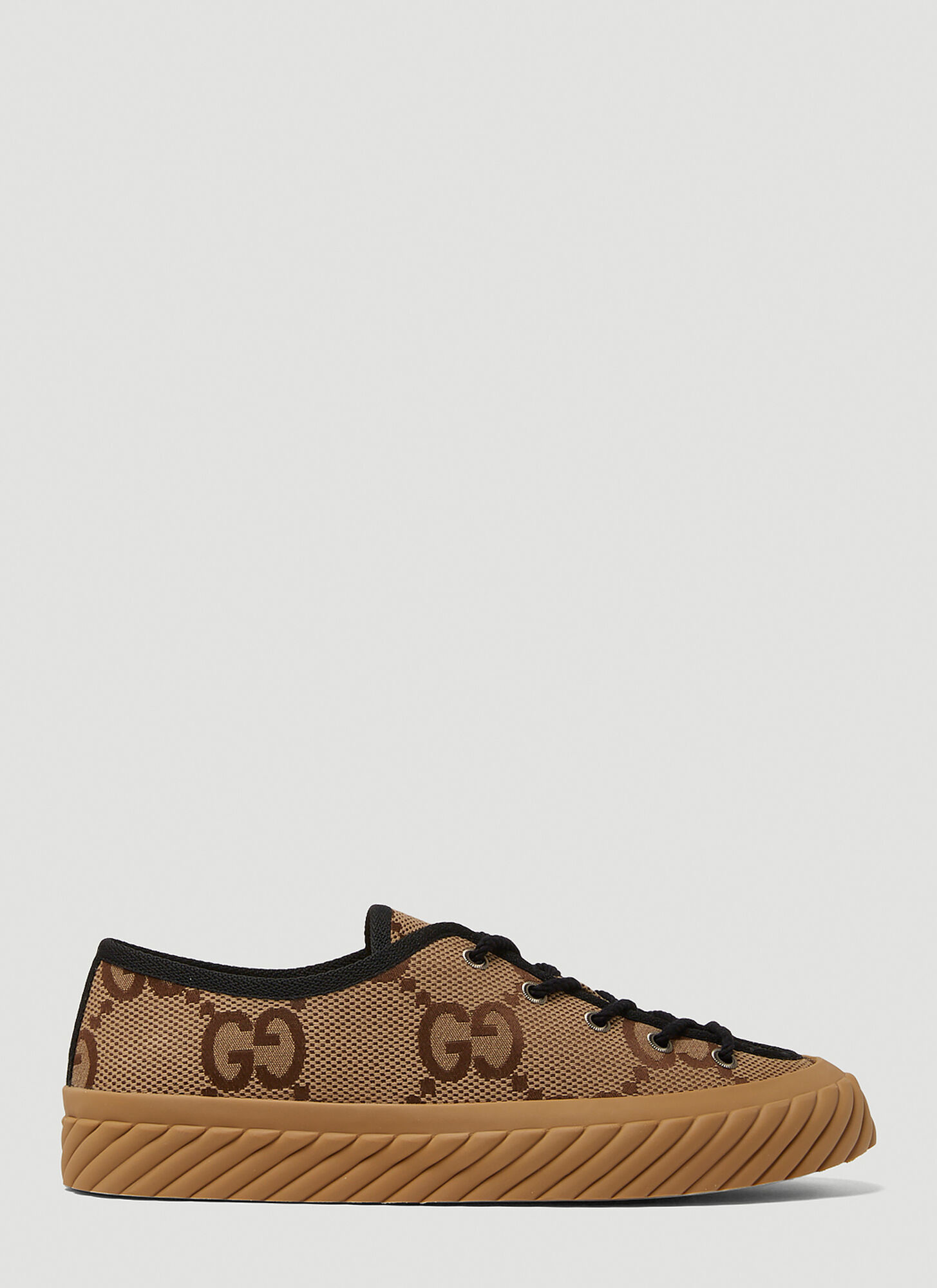 Gucci Tortuga Low Top Trainers Female Camel