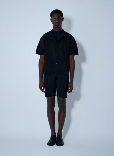 Homme Plissé Issey Miyake Pleated Shorts Black hmp0161009