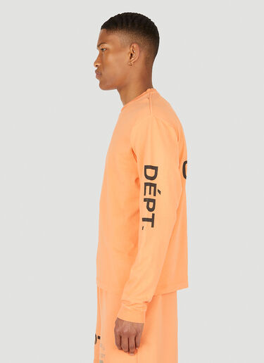 Gallery Dept. French Collector Long Sleeve T-Shirt Orange gdp0147005