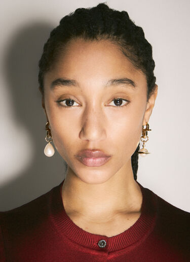 Vivienne Westwood Claude Earrings Gold vvw0258036