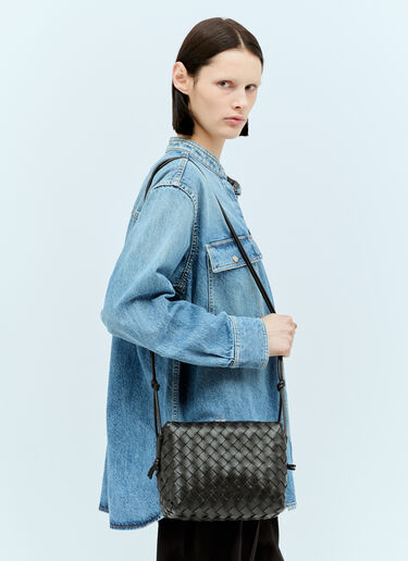 Bottega Veneta 스몰 루프 카메라 백 블랙 bov0257042