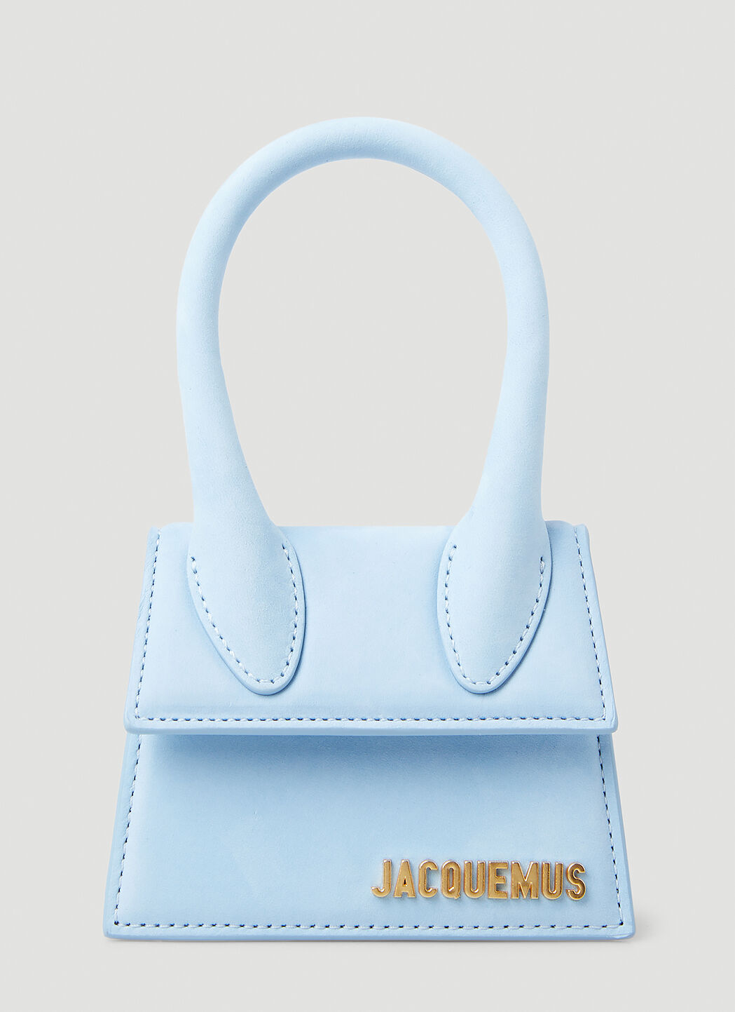 Jacquemus Le Chiquito Handbag in Light Blue LN CC