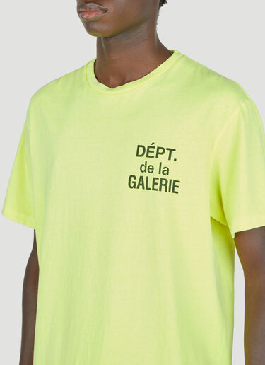 French Logo Print T-Shirt Gallery Dept. French Logo Print T-Shirt Yellow gdp0152004