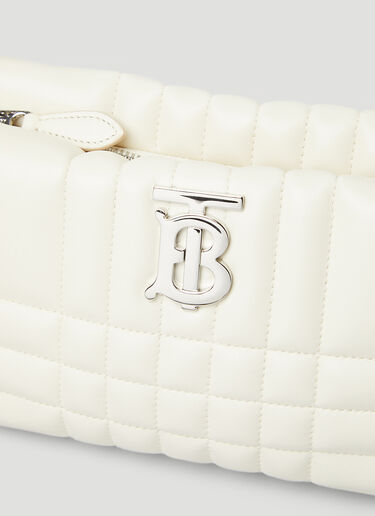 Burberry Lola Chain Shoulder Bag  White bur0246017