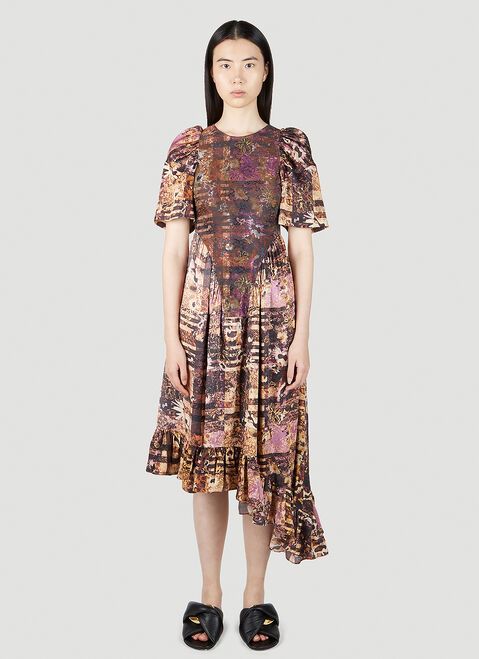 Collina Strada Pollinate Dress Blue cst0249015