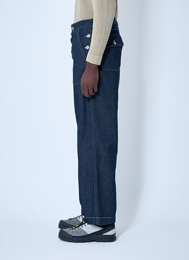 C.P. Company 3/1 Denim Pants Blue pco0159009