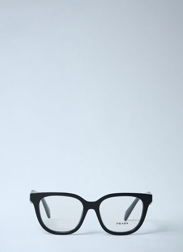 Acetate Square Frame Glasses Prada Acetate Square Frame Glasses Black lpr0362005