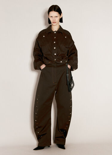 Kiko Kostadinov Apollinaire Pants Brown kko0256001