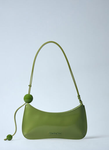 Jacquemus Le Bisou Perle Shoulder Bag Green jac0260031