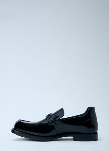 LN-CC® - Balenciaga: Comfy Leather Loafers - Black Balenciaga Comfy Leather Loafers Black bal0165025