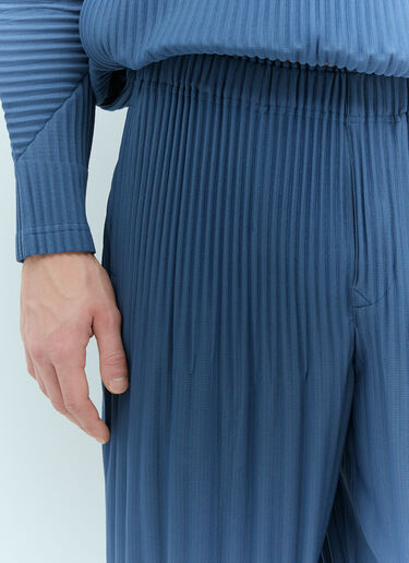 Homme Plissé Issey Miyake Monthly Colors: December Pants Blue hmp0155007