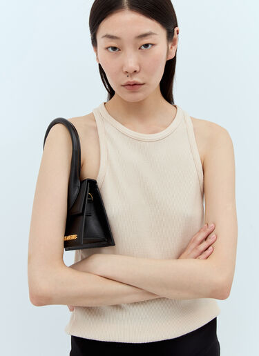 Le Chiquito Moyen ショルダーバッグ Jacquemus Le Chiquito Moyen ショルダーバッグ ブラック jac0250020