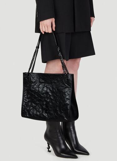 Niki Medium Shopping Tote Bag Saint Laurent Niki Medium Shopping Tote Bag Black sla0247116