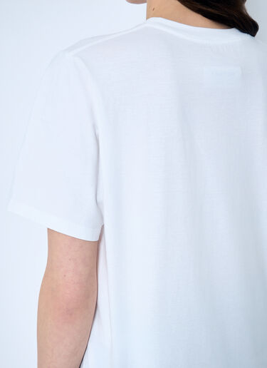 MM6 Maison Margiela Logo Patch T-Shirt White mmm0259006