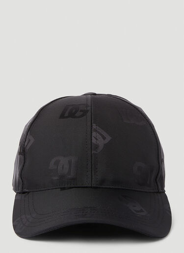 Dolce & Gabbana Logo Print Baseball Cap Black dol0150014
