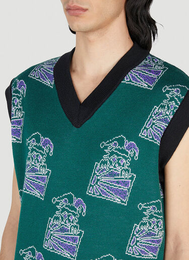 Rassvet Clown Sleeveless Sweater Green rsv0152006