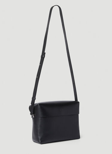 Jil Sander Lid Shoulder Bag Black jil0152008