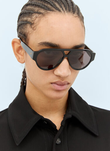 Soft Aviator Sunglasses Bottega Veneta Soft Aviator Sunglasses Black bos0358001