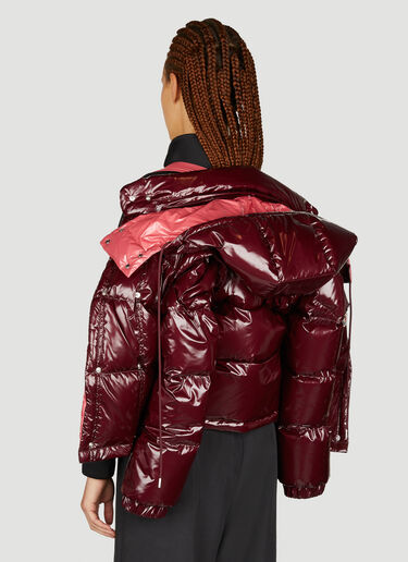 Moncler Karakorum Karakorum Ripstop Down Jacket Burgundy mnk0254002