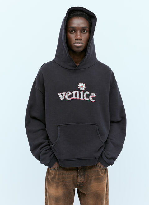 ERL Venice Hooded Sweatshirt Blue erl0154020