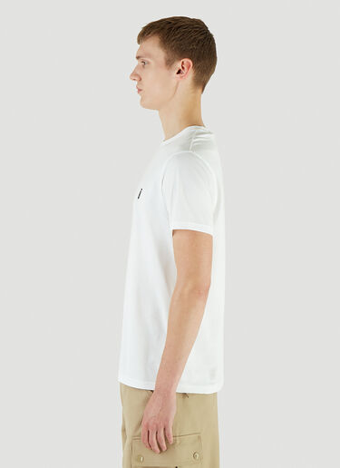 Burberry 刺繍ロゴ Tシャツ ホワイト bur0145014