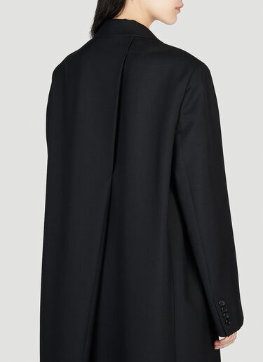Cheval Oversized Coat The Row Cheval Oversized Coat Black row0253003