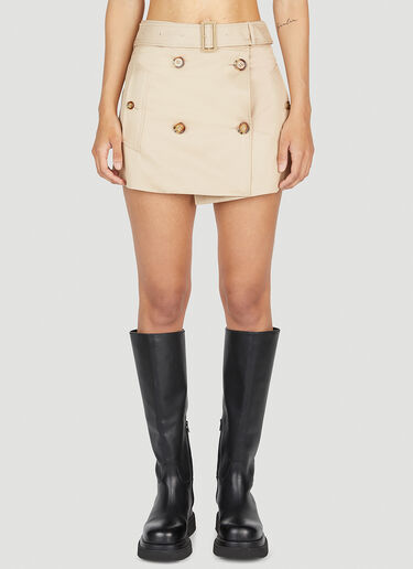 Burberry Brielle Mini Skirt Beige bur0253011