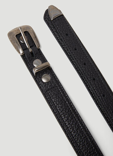 Lemaire Minimal Western Belt Black lem0154017