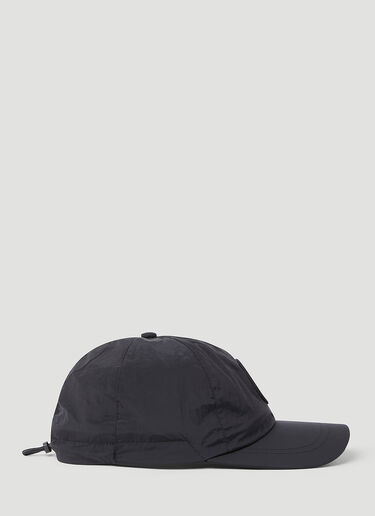 Stone Island 刺绣徽标棒球帽 黑色 sto0154092