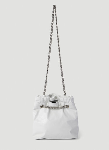 Balenciaga Crush 链带单肩包 白色 bal0252079