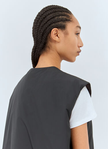 The Row Andi Vest Black row0358001