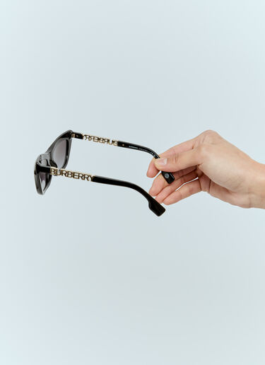 Burberry Cat-Eye Logo Sunglasses Black lxb0255005