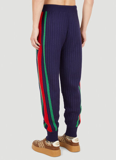 Gucci Web Track Pants Dark Blue guc0151037