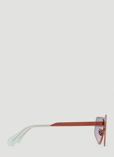 RETROSUPERFUTURE Spazio Sunglasses Orange rts0352006