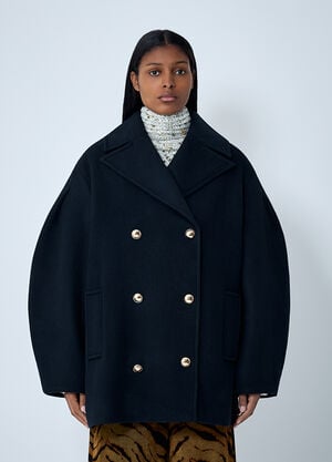 GANNI Midi Peacoat Navy gan0262031