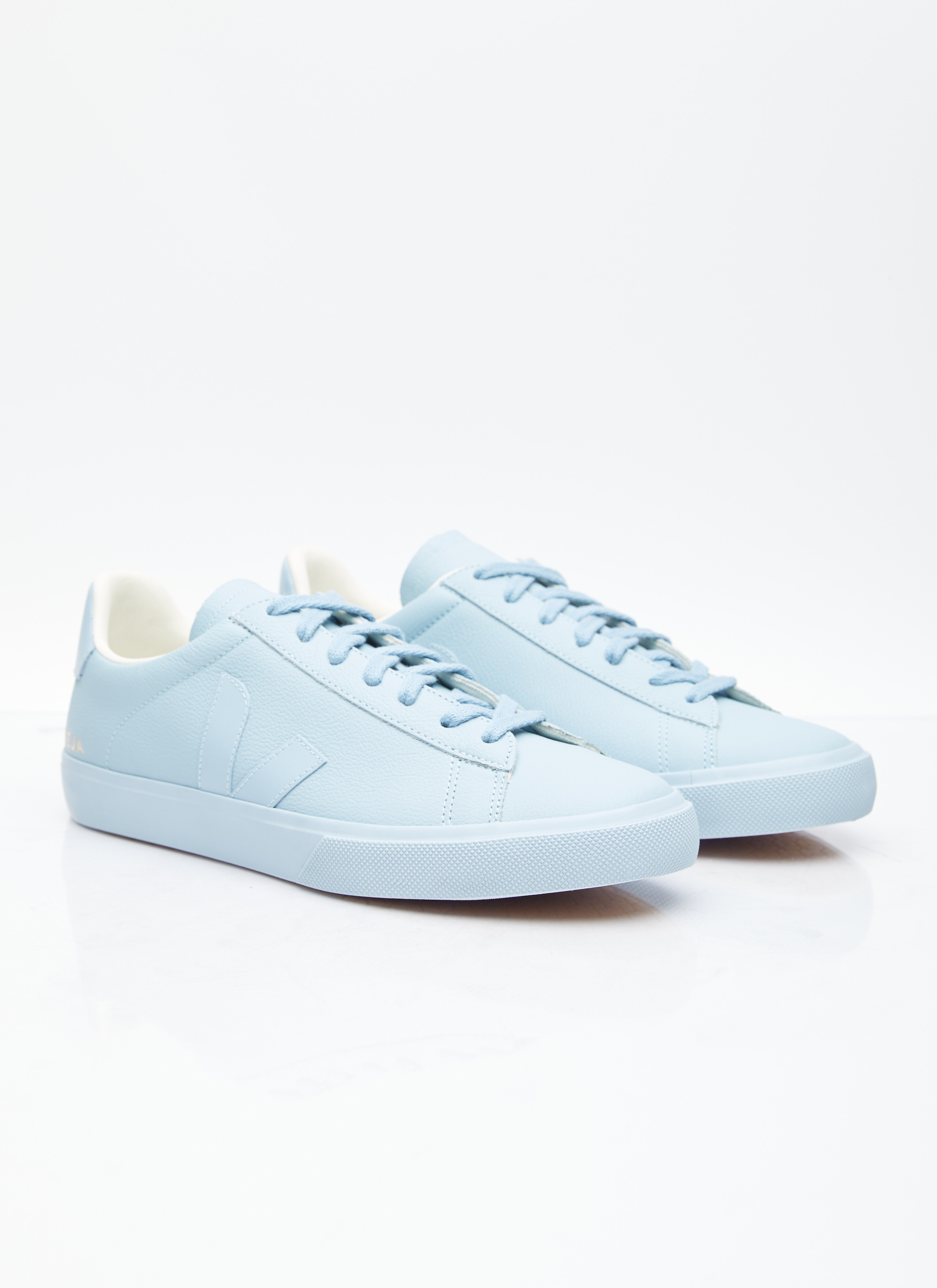 Veja Men s Campo ChromeFree Leather Sneakers in Blue LN CC