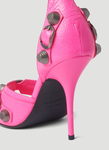 Balenciaga Cagole High Heel Sandals Pink bal0252063