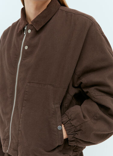 Le Blouson Trivela Utility Jacket Jacquemus Le Blouson Trivela Utility Jacket Brown jac0154002