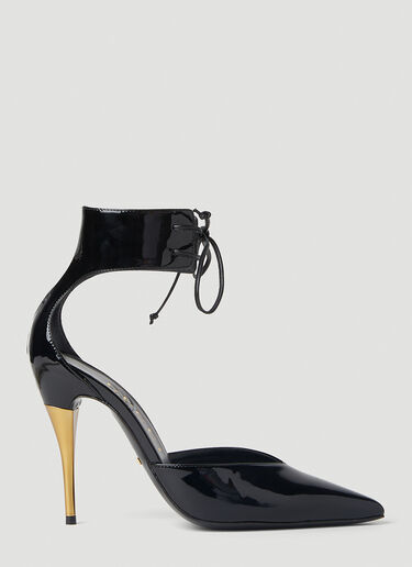 Patent High Heel Pumps Gucci Patent High Heel Pumps Black guc0251081