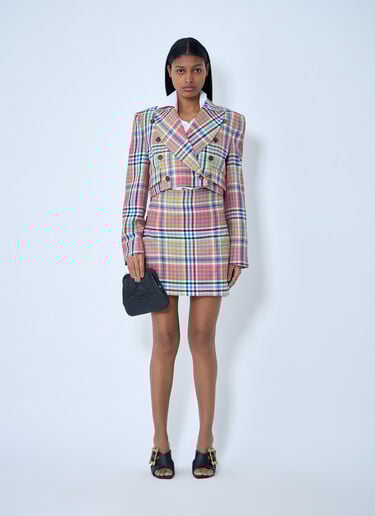 Vivienne Westwood Cut-Off Blazer Red vvw0263016