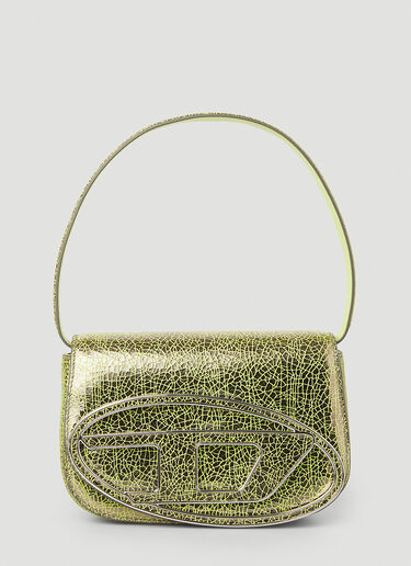 Diesel 1DR Cracked Shoulder Bag Green dsl0251028