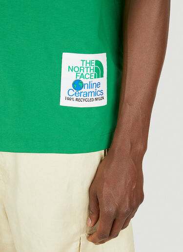 The North Face x Online Ceramics Button Front Shirt Green tnf0148028