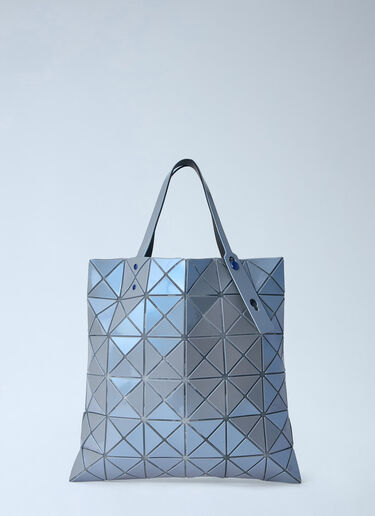 LN-CC® - Bao Bao Issey Miyake: Lucent One-Tone Tote Bag - Blue Bao Bao Issey Miyake Lucent One-Tone Tote Bag Blue bao0366006