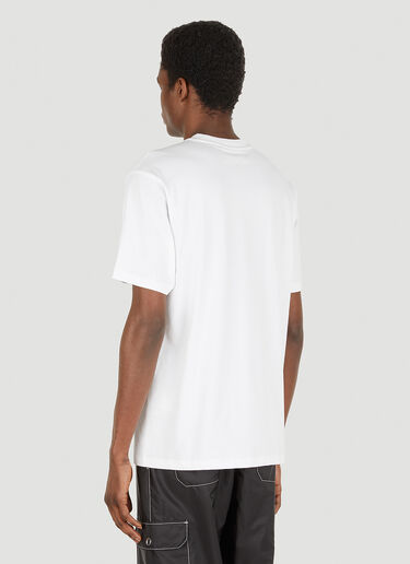 032C Barcode Glitch T-Shirt White cee0148011
