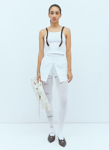 Praying Tease Tights White pry0254001