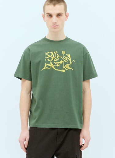 New Age T-Shirt Brain Dead New Age T-Shirt Green bra0154003