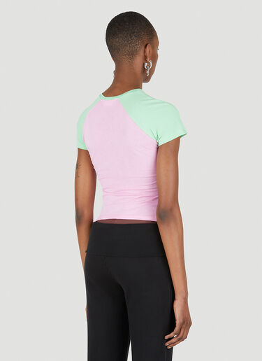 Maisie Wilen Slinky Two-Tone T-Shirt Pink/Green mwn0247004
