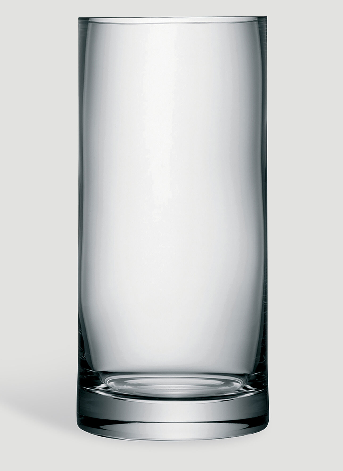 Shop Lsa International Column Vase In Transparent