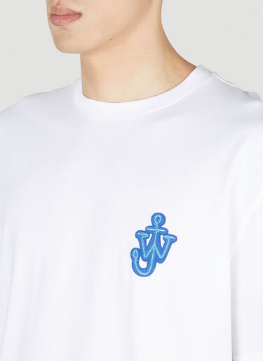 JW Anderson Anchor Patch T-Shirt White jwa0151007