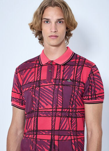 Vivienne Westwood Classic Polo Shirt Pink vvw0165008